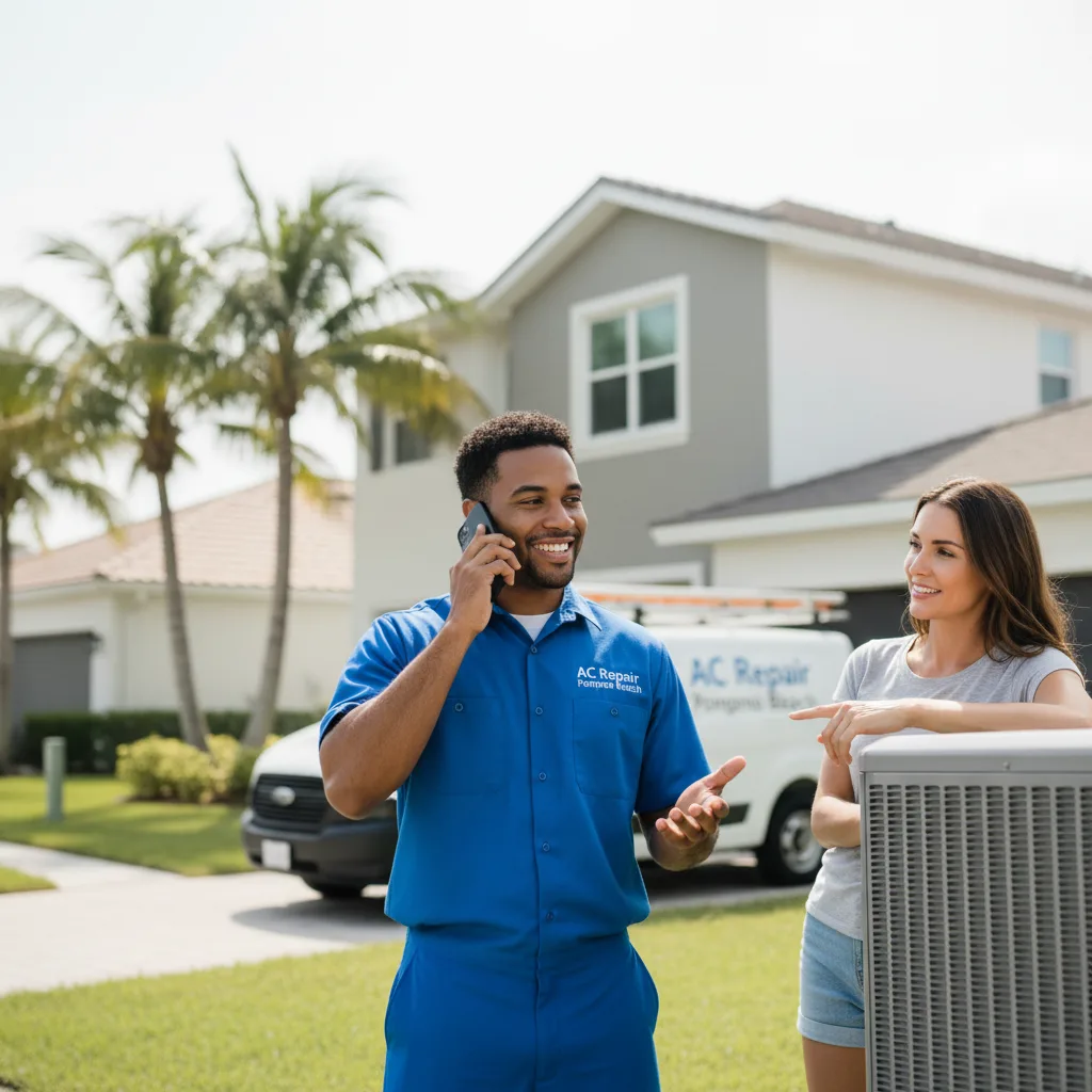 AC Repair Pompano Beach customer support in Upper Arlington